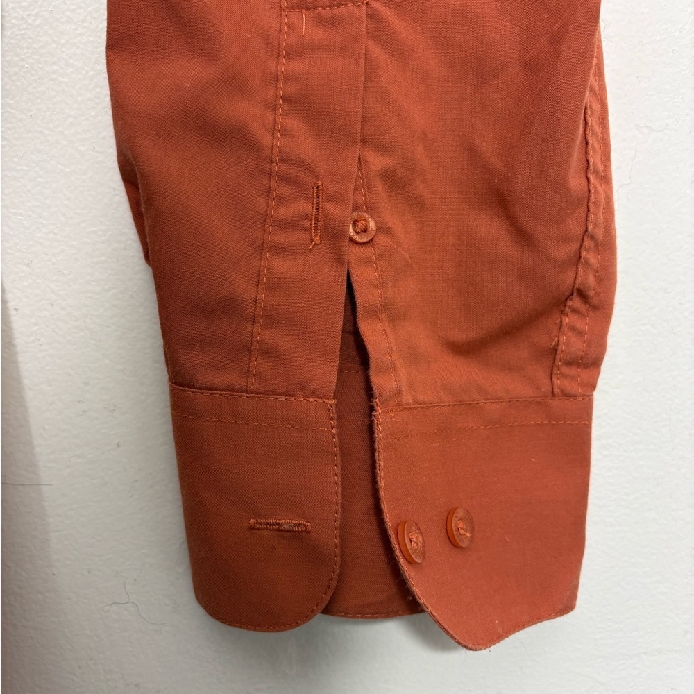 2 for 20$ - Armando Orange Dress Shirt - Size XL - Neck 17.5 - Picture 5 of 6
